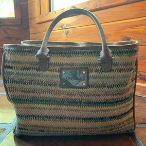 Consuela Weaved Colorful Purse